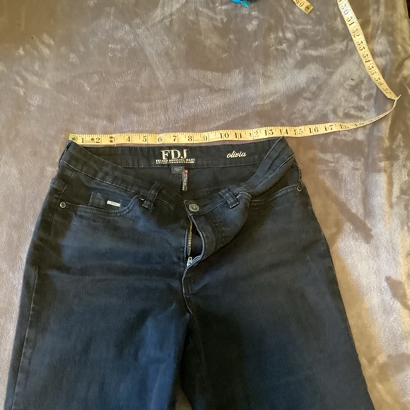Black jeans, Olivia cut, size 12 FDJ - Picture 5 of 5